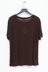 BASERANGE Classic Bamboo Fiber Bamboo Cotton Loose T-shirt Series Collection Round Neck Bottoming Shirt France BAS-TOLO-BL-000-TACTILE